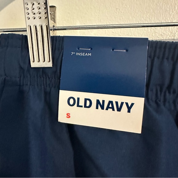 Old Navy Navy Blue & White Swim Trunks size small ๐ - Picture 11 of 14